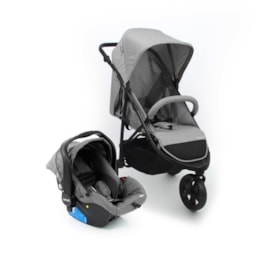 Carrinho de Bebe Infanti Bebê Conforto Collina Duo Preto