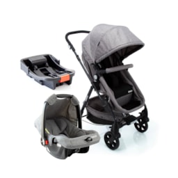 Carrinho de Bebe Cosco Bebê Conforto Poppy Trio Preto Cax33347 Carrinho de Bebe Cosco Bebê Conforto Poppy Trio Preto Cax33347