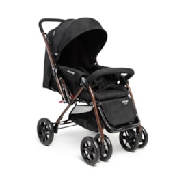 Carrinho de Bebe Voyage Choice Preto e Bronze